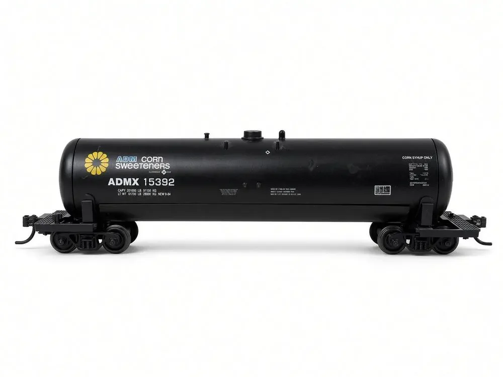 Roundhouse HO Scale ADM Corn Sweeteners Tank Car ADMX 15392 Vintage Model Train